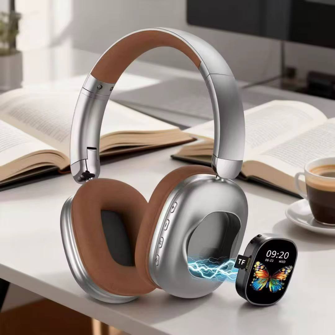 🎧 Casque Bluetooth Sans Fil avec Écran Tactile